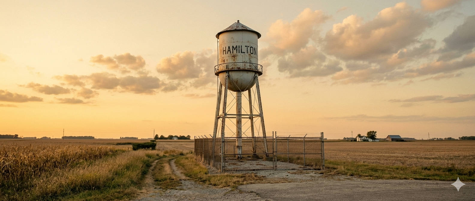Hamilton water tower